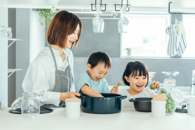 キッチン　楽しむ