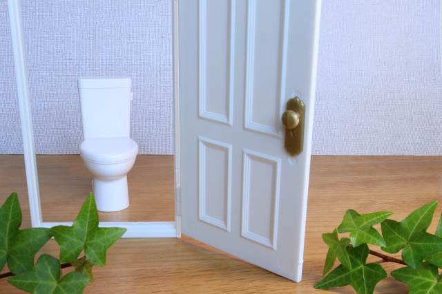 トイレとドア