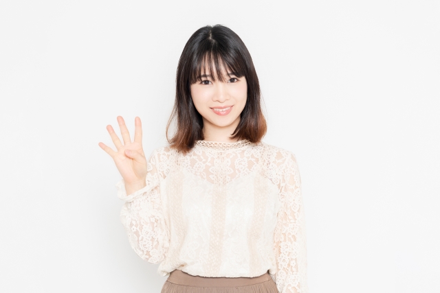 ４つ　ハンドサイン